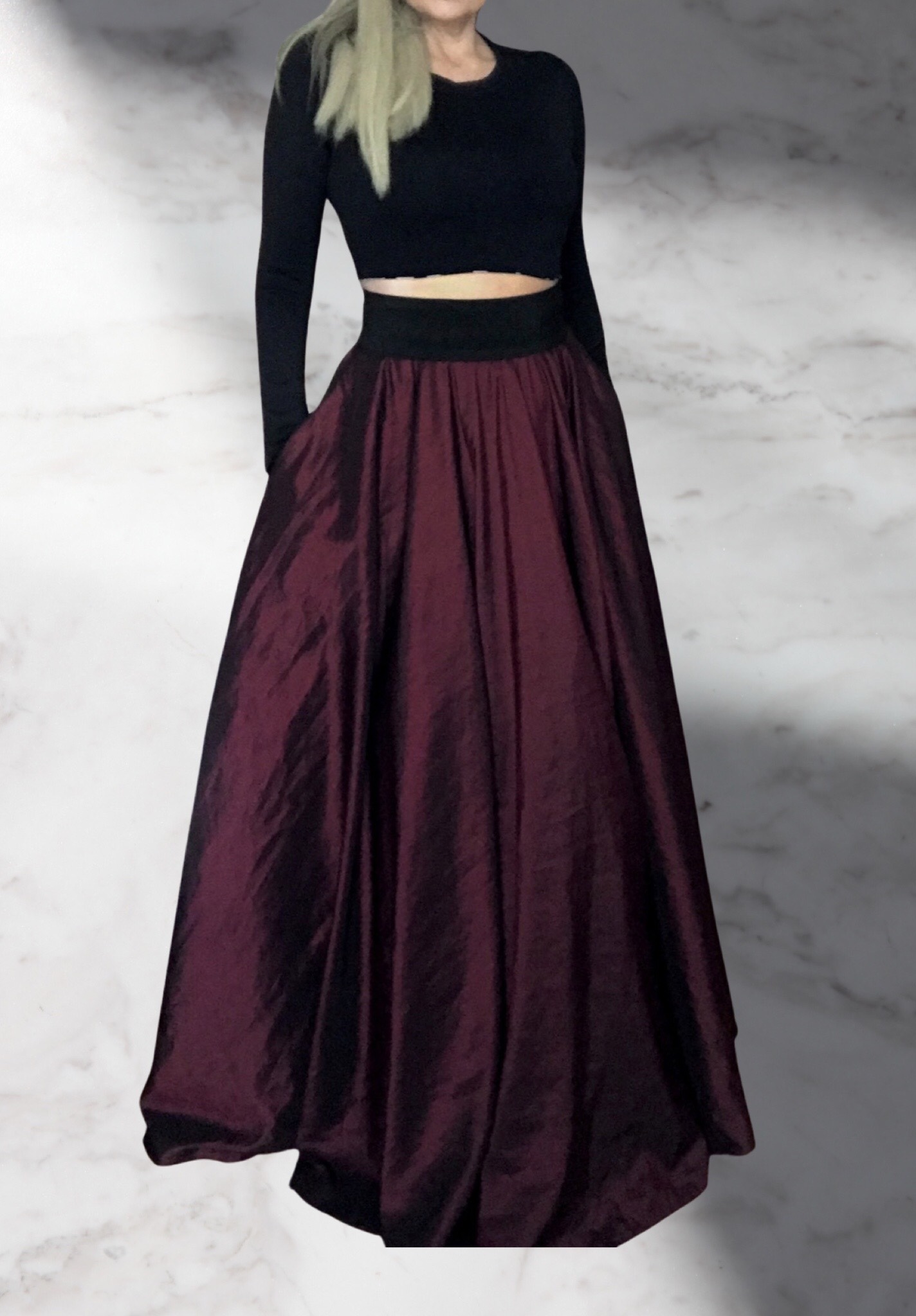 Dlouhá společenská sukně BOROS SK-L-VIN08